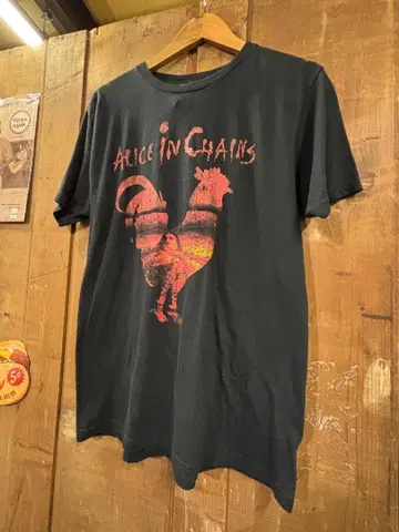 Alice In Chains 티셔츠 M 블랙