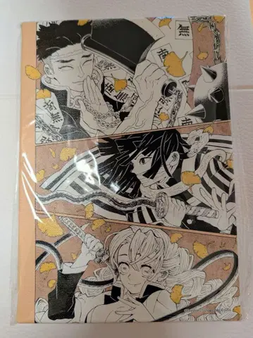 귀멸의 칼날 원화전 디자인 아트 보드