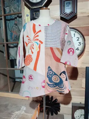 유카타와 수건 튜닉 감염