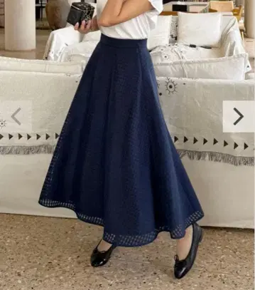 BIRTHDAY BASH 시어 체크 플레어 스커트