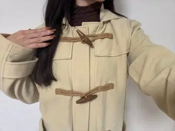 POLO 더플 코트 크림색 사이즈 7