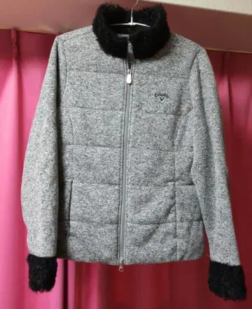 캘러웨이 그레이 집업 자켓