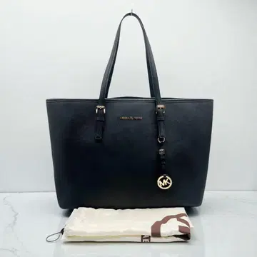 고품질 마이클코어스 토트백 블랙 로고 참