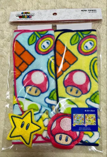 USJ 유니버셜 슈퍼 닌텐도 월드 한정판 미니 타월