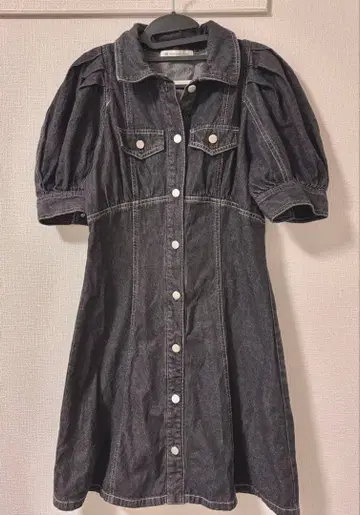 majestic legon 마제스틱 레곤 데님 미니 원피스