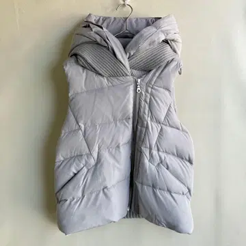 더블 스탠다드 클로징 여성용 다운 베스트 38 M 그레이