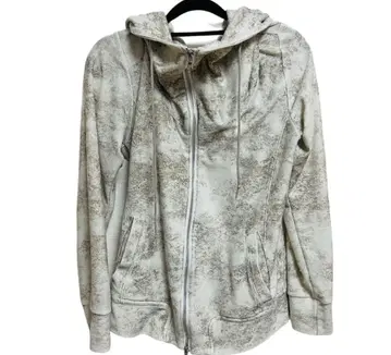 토네이도 마트 더블 지퍼 드레이프 후드티 올 패턴