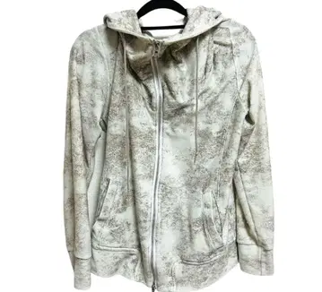 토네이도 마트 더블 지퍼 드레이프 후드티 올 패턴