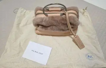 [ MARCO MASI/마르코 마지 ] 반지 무스탕 핸드백