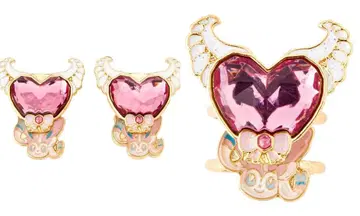 포켓몬 센터 페어리 테라스타 니인피아 귀걸이/반지 세트