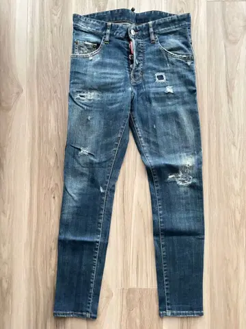 [ DSQUARED2 ] 데미지 가공 데님 팬츠