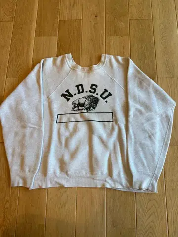 60s 챔피온 프로덕츠 택 3단 프린트 빅 사이즈 런 택