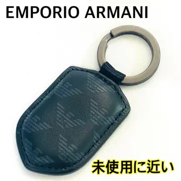 EMPORIO ARMANI 엠포리오 아르마니 키링 블랙