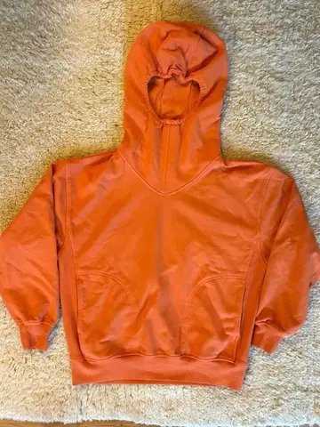 kiira 오렌지 장미 발라클라바 후드티