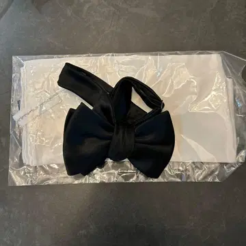 귀걸이 포함 트리트 드레싱 신랑 2종 세트 나비 넥타이 치프