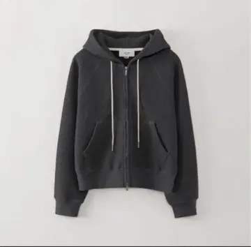 다크 그레이 풀 집업 후드티 S/M 사이즈