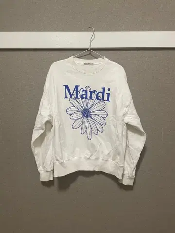 Mardi 플라워 프린트 맨투맨