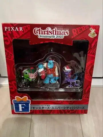 PIXAR 몬스터즈 유니버시티 크리스마스 오너먼트 2025
