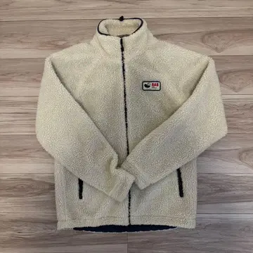 RAB 플리스 자켓 크림색