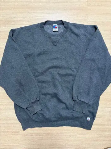 1990s russell vintage sweat 차콜 USA제