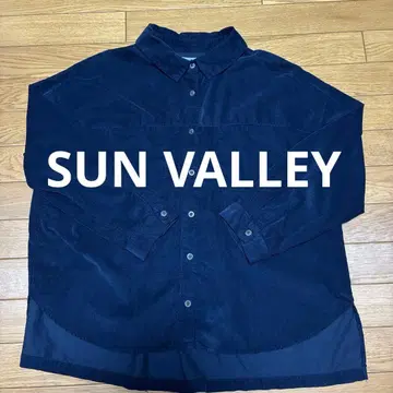 SUN VALLEY 와이드 코듀로이 셔츠