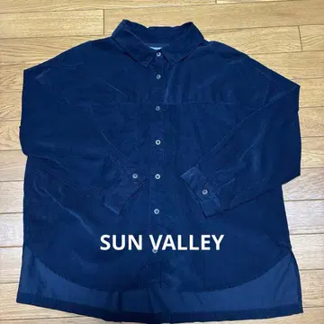 SUN VALLEY 와이드 코듀로이 셔츠