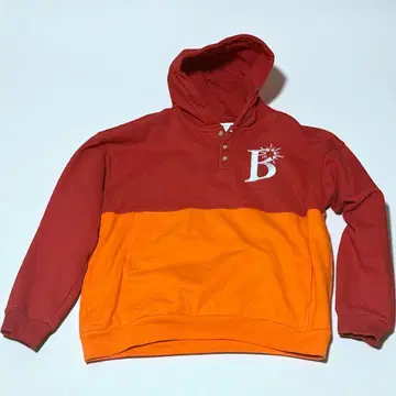 BoTT 2 TONE PULLOVER HOODIE XXL RED 후드티