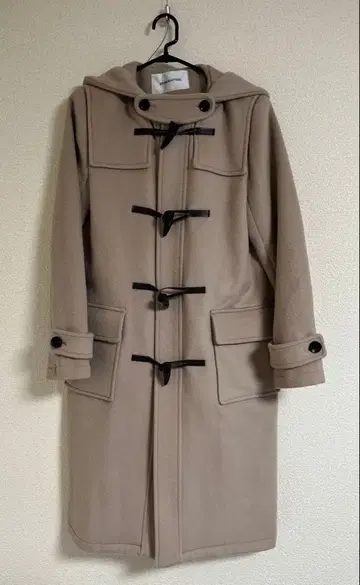 NBB 더플 코트 L 사이즈 (베이지) 내추럴 뷰티 베이직