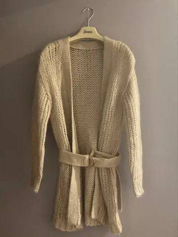 Diagram 니트 가디건 긴팔 벨트 포함