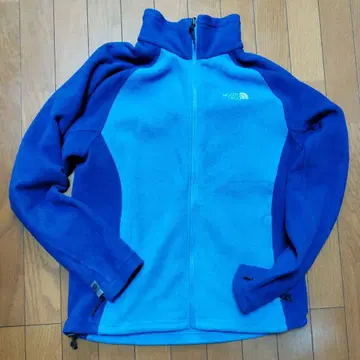 THE NORTH FACE 플리스 자켓 파랑 하이넥