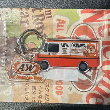 오늘 발송 가능 A&W 푸드트럭 아크릴 키링 엔더
