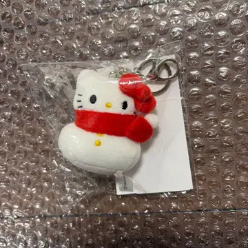 헬로키티 로리즈팜 Me 토이 키링 눈사람