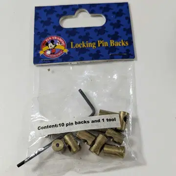 디즈니 핀 배지 캐치 locking pin backs