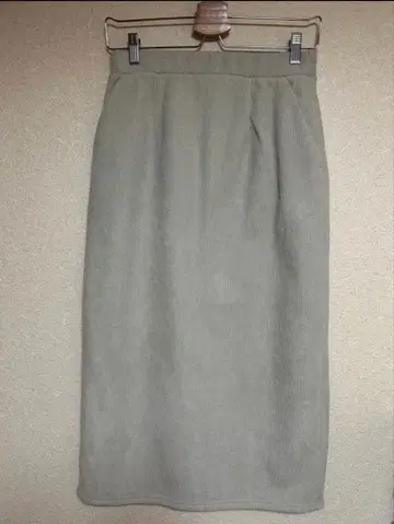 GLOBAL WORK 기모 컷 콜 스커트 L 사이즈