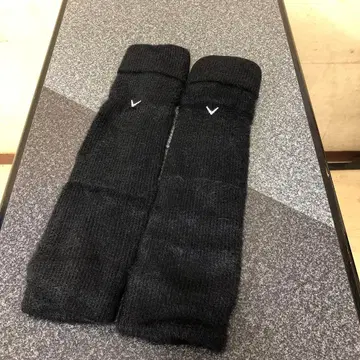 캘러웨이 여성 골프 레그 워머 리브 V 로고