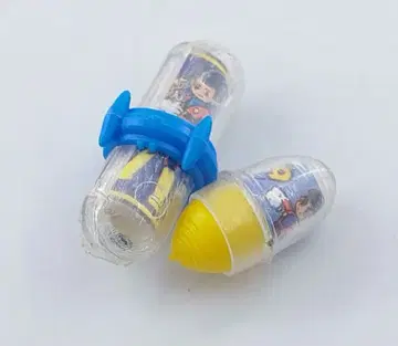 레어 당시 물건 글리코 덤 우주소년 소란 로켓형 완구 2개 묶음 판매