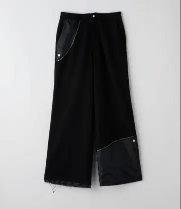 grancy 슬랙스 리버스 레이어드 디자인 슬랙스