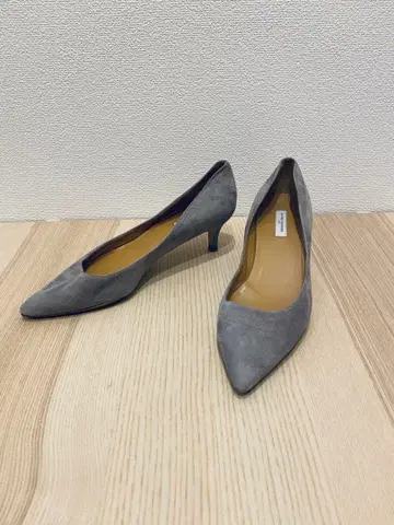 유나이티드 애로우즈 스웨이드 펌프스 스틸레토 23.5cm