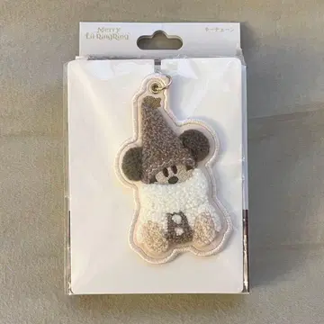 디즈니 크리스마스 2025 리루린린 키체인 브라운