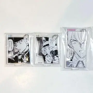 [새상품] 명탐정 코난 코난랜드 아크릴 키링 vol.2 3세트