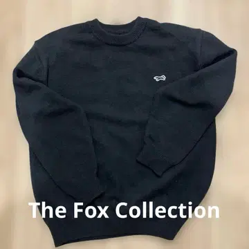 The Fox Collection 그레이 크루넥 스웨터