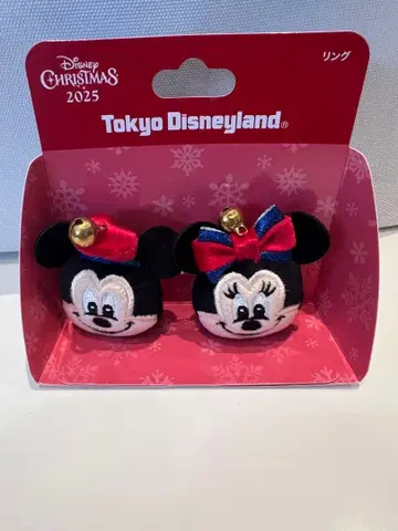 3 디즈니 크리스마스 반지 미키 미니 크리스마스 2025