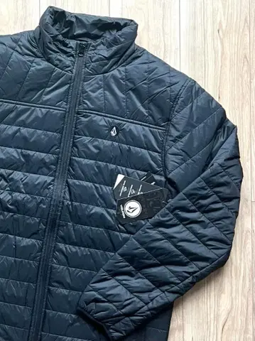 VOLCOM 남성용 자켓 VUFF PUFF 블랙 L 인기! [ 새상품 ]