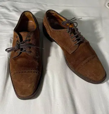 Alden 비즈니스 슈즈 스웨이드