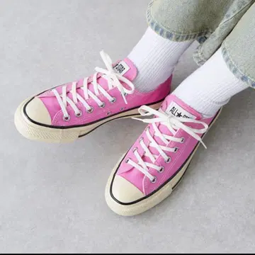 ALL STAR US COLORS OX 핑크 컨버스