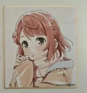 러브 라이브 니지가사키 학원 스쿨 아이돌 동호회 우에하라 아유무 색지