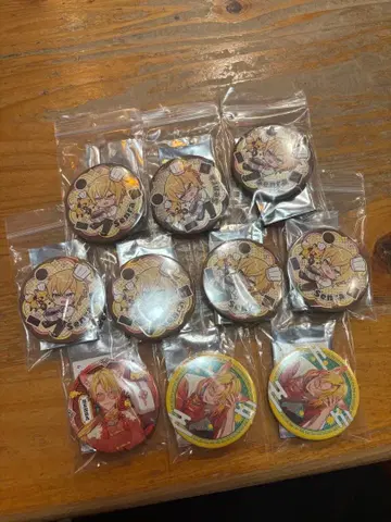 센라 원맨 Brun 캔뱃지 등신 3점