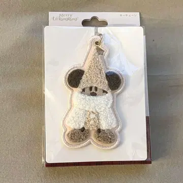 디즈니 크리스마스 2025 릴린린 키체인 화이트