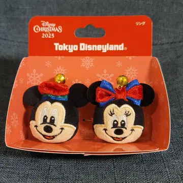 2 디즈니 크리스마스 반지 미키 미니 크리스마스 2025