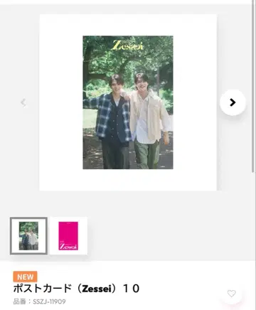 [ 당일 발송 ] Zessei 엽서 10